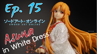 Ep.15 Asuna In White Dress Shiromuku 17 Scale Figure Unbox