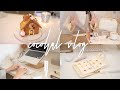 【vlog】2025下半期ベストバイ｜3歳の子供と作るお菓子の家🏠🤶｜シール帳作り