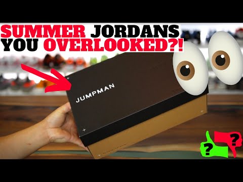 کفش های کتانی تابستانی جردن که از قلم انداختید