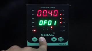 VIRAL CONTROLGEARS - 12 CHANNEL SEQUENTIAL TIMER - VST 9612