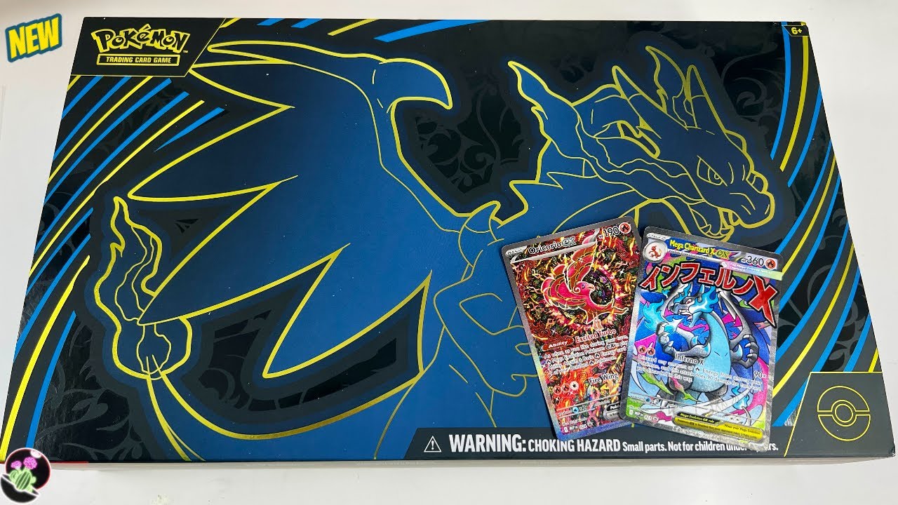 pokemon trading card games charizard x ex ultra premium collection Pokemon Trading Card Game: Mega Charizard X ex Ultra Premium Collection