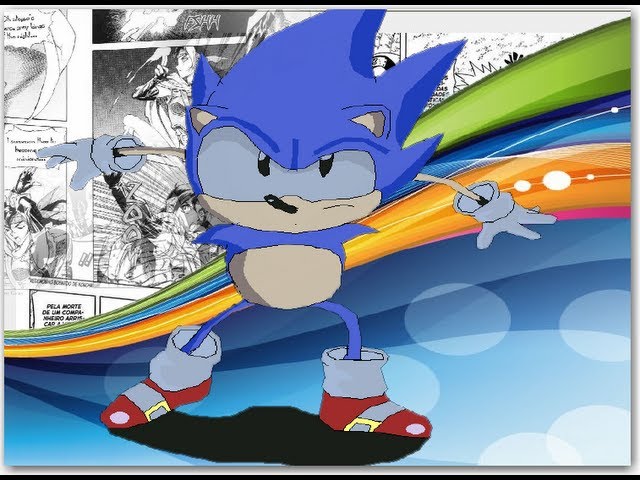 HOW TO DRAW SONIC CD/SEGA CD HD