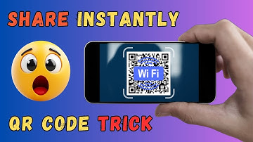 Share WiFi Instantly with This QR Code Trick!