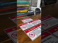 ⚠️ Sign akrilik warning  #advertising #surabaya