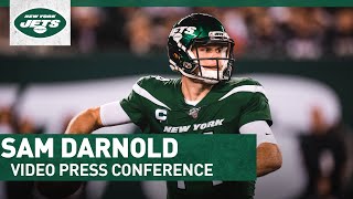 Sam Darnold Video Press Conference (9/17) | New York Jets | NFL