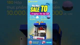 Mùa Mưa SALE TO | 3 Ngày Cuối Tuần 14-16/8 | Tại Website Điện máy XANH