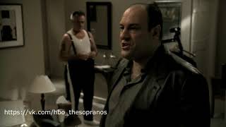 The Sopranos (Клан Сопрано) | Тони увидел картину в квартире Поли
