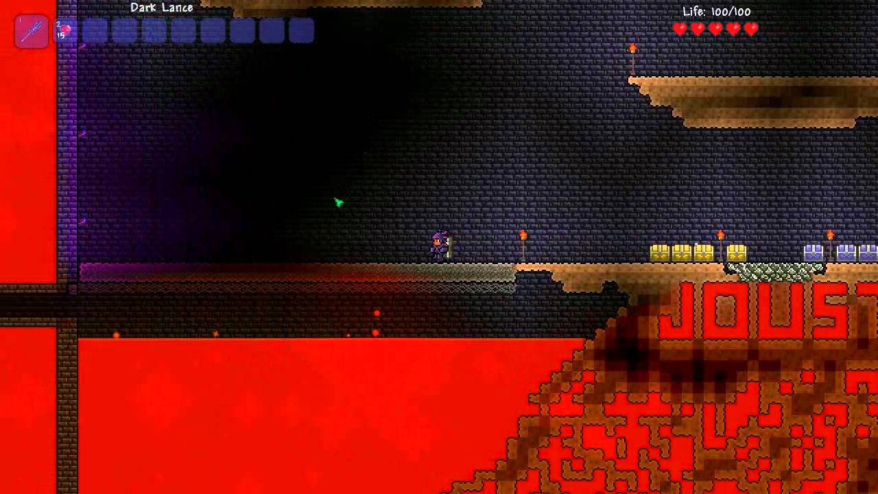 Terraria Custom PVP Map Joust Arena YouTube