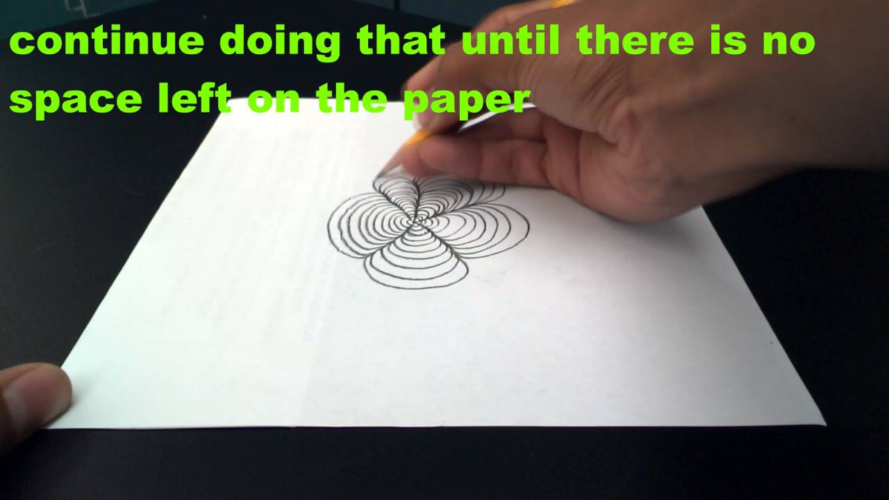 How to draw OP art! - YouTube