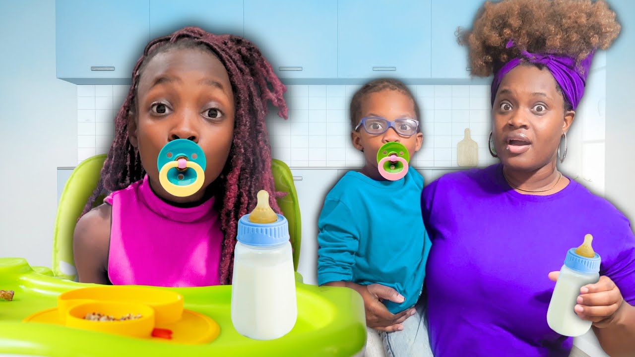 MOM TREAT SIBLINGS LIKE BIG BABIES!