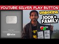 Finally youtube silver play button received  100k special