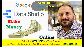 How to Earn online in Pakistan with easy learning Skill || Google Data Studio Complete Tutorial
