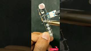 LDR sensor miniproject ⚡💡 #diyproject #experiment