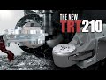 The new trt210  cutting demo  haas automation inc