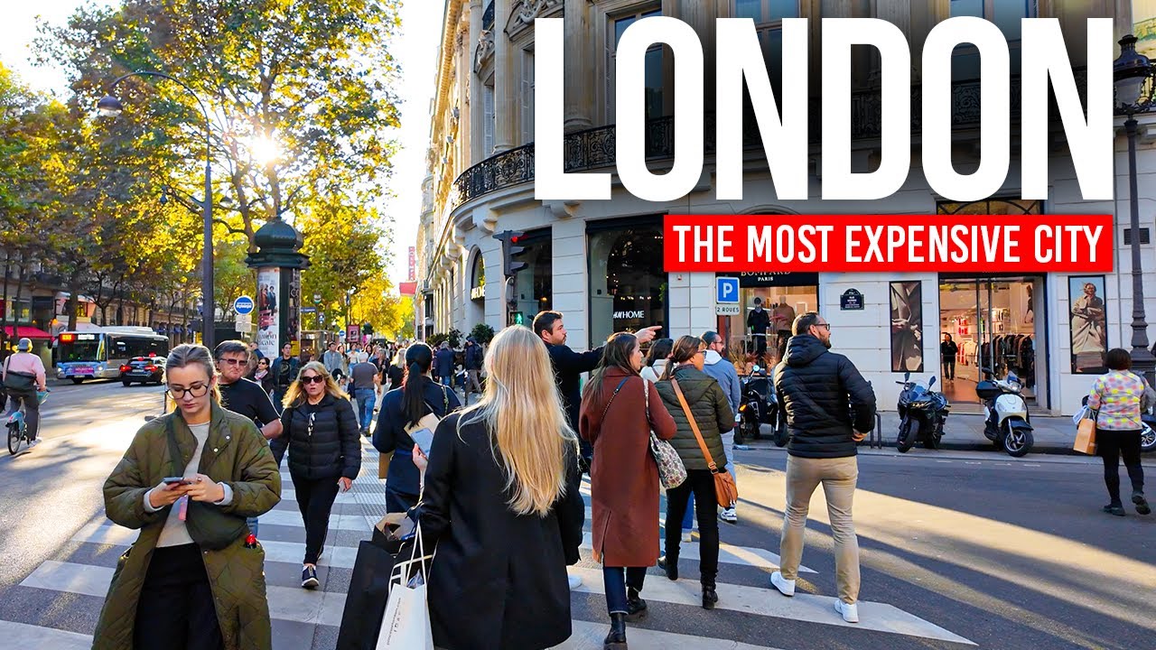 London, Verenigd Koninkrijk | Oxfordstraat | Stadswandeling 4K