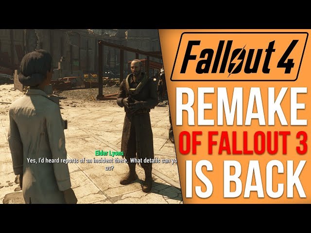 The Fallout 3 Remake Mod is BACK! 