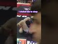 Put him out with the triangle choke