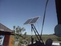 Мини солнечная ветроэлектростанция, выработка за один день.