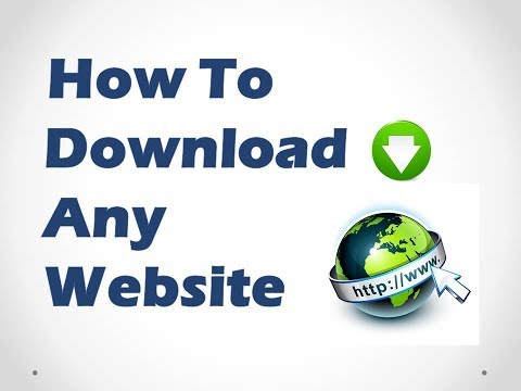 How to download any website for offline use 2018