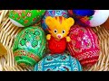 EASTER EGGS Coloring Decorating DANIEL TIGER S NEIGHBOURHOOD Toys 