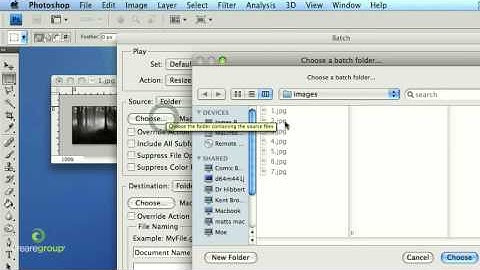 Web Design Tutorial - Photoshop Actions/Batch Processing