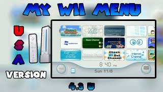 My Us Wii Menu Tour