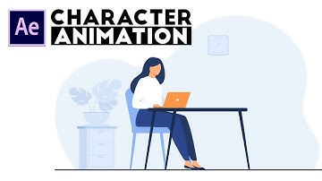Easy Character Animation Tutorial without using Single Key Frame | After Effects Tutorial