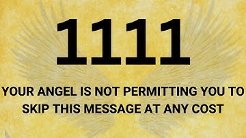 🕊️1111 Your angel is not permitting you to skip this message at any cost... Open this now !!