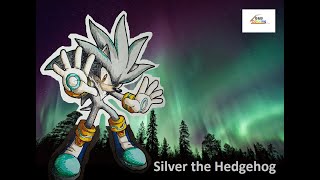 Sonic - Silver the Hedgehog Coloring
