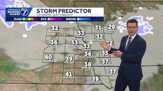 Spotty snow chance, becoming windy Saturday in Omaha area