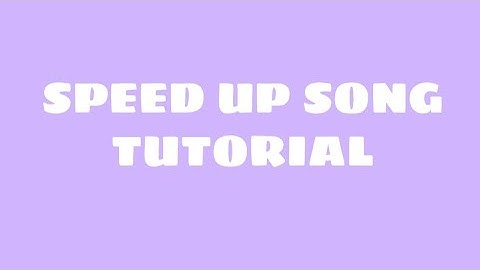 how to speed up songs on capcut