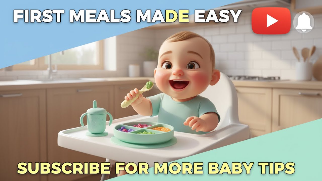This Baby Feeding Set Makes First Meals So Easy! 🥄