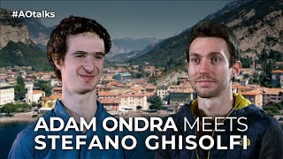 Adam Ondra and Stefano Ghisolfi talk