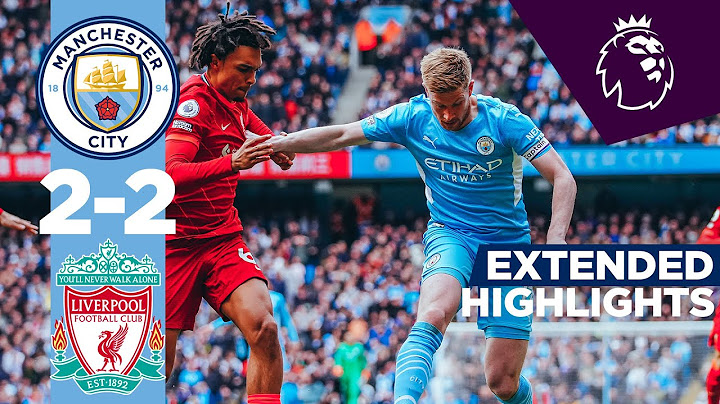 EXTENDED HIGHLIGHTS | Man City 2-2 Liverpool | Jesus, Kevin De Bruyne, Jota and Mane goals!