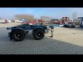FOR SALE: 2005 PACTON 2AXLE 20FT ADR CHASSIS (OH98TP)