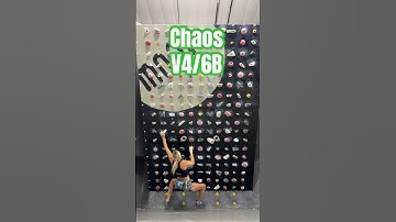 Chaos, V4/6B - 2017 MoonBoard Benchmark with Sierra Blair #moonboardbenchmarks