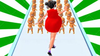 Max Level in Pregnant run game || HACKER || Android and iSO screenshot 2