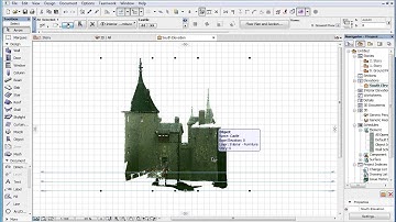 Point Cloud Objects in ARCHICAD Sections/Elevations and 3D Documents