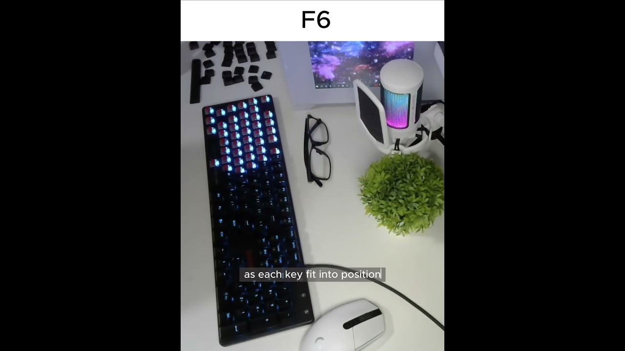 Redragon Shrapnel Keyboard | K589RGB-1