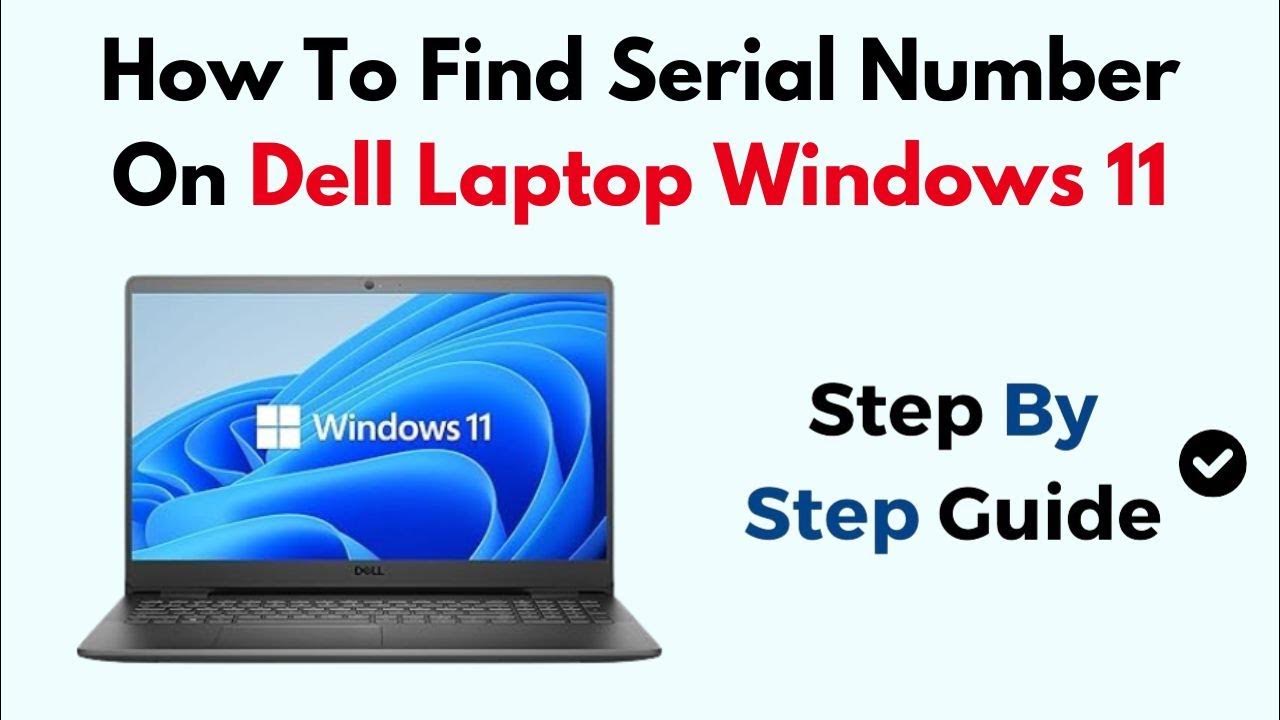 how-to-find-serial-number-on-dell-laptop-windows-11-youtube