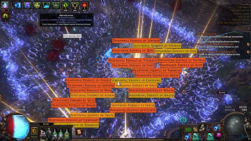 PoE 3.27 - INT Accuracy Stacker Lightning Strike  - T16 8mod Essence (Crystal resonance)