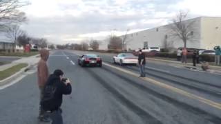 Supercharged z06 vs Built Auto Eclipse
