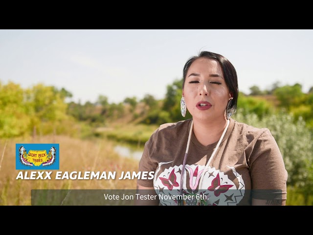 Fort Peck: Alexx Eagleman James (6 seconds)