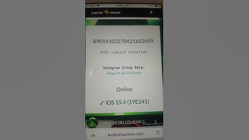 NEW ICCID CODE IOS 15.4 WITH SIM AT&T + RSIM GEVEY PRO. WORKING TODAY 03-29-2022