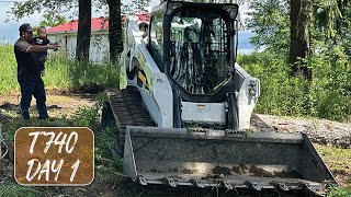 Is THIS the Ultimate Tool for Gridside Living? Bobcat T740 Land Clearing