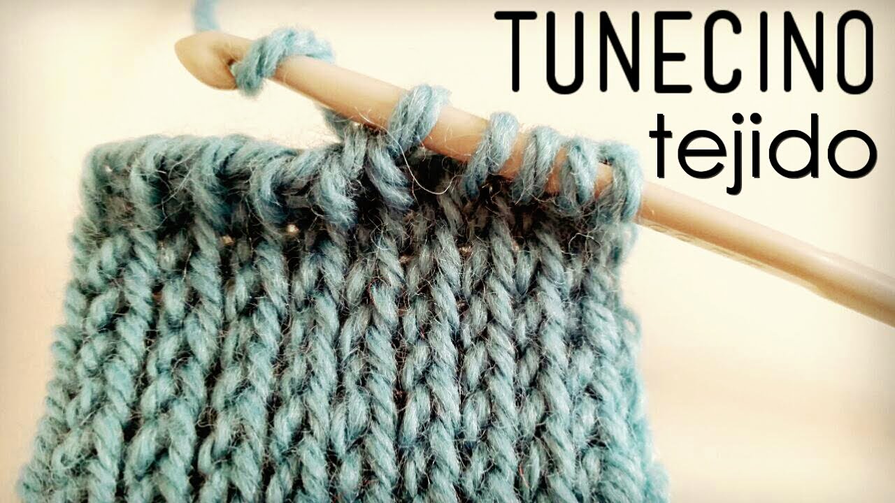 Punto Tejido Tunecino - Ahuyama Crochet