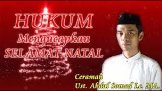 Jangan Ucapkan Selamat Natal  ||  ustadz Abdul Somad, LC., MA by zoen loekira 39 views 6 years ago 4 minutes, 17 seconds