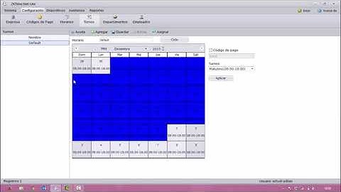 Video Tutorial ZKTimeNet Lite (Turnos y Horarios)