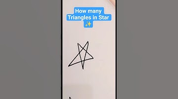 How many Triangles formed in a star|#shortsfeed #reasoning #aptitude #maths #tricks #mathstricks #yt