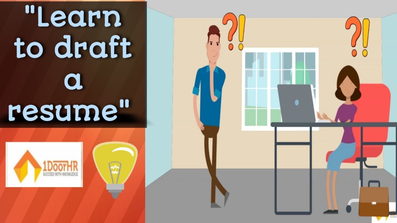 How to write a resume step by step? #1doorhr #resumetips - YouTube